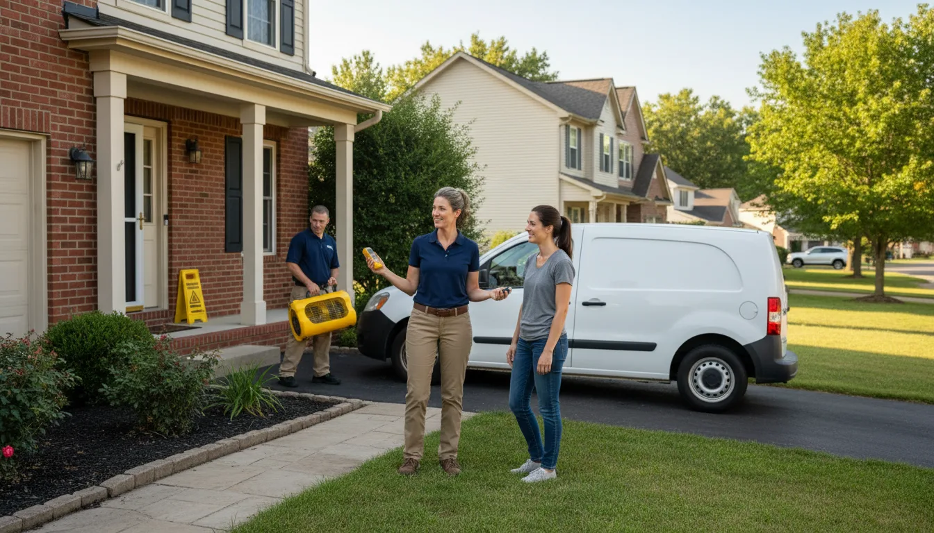 Water restoration image for Fire And Smoke Damage Restoration in Petersburg, TX